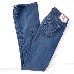 Super cute true religion flare jeans.